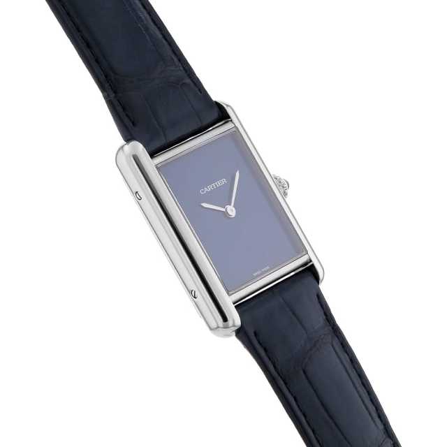 WSTA0055 ブルー Cartier（カルティエ）タンク マスト LM 中古 | 東京