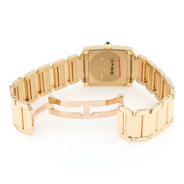 カルティエ タンクフランセーズ W50003N2 ボーイズ(ユニセックス) 中古
