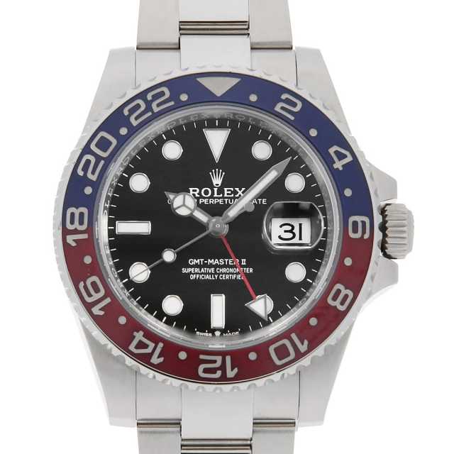 ロレックス GMTマスター 126710BLRO メンズ 中古