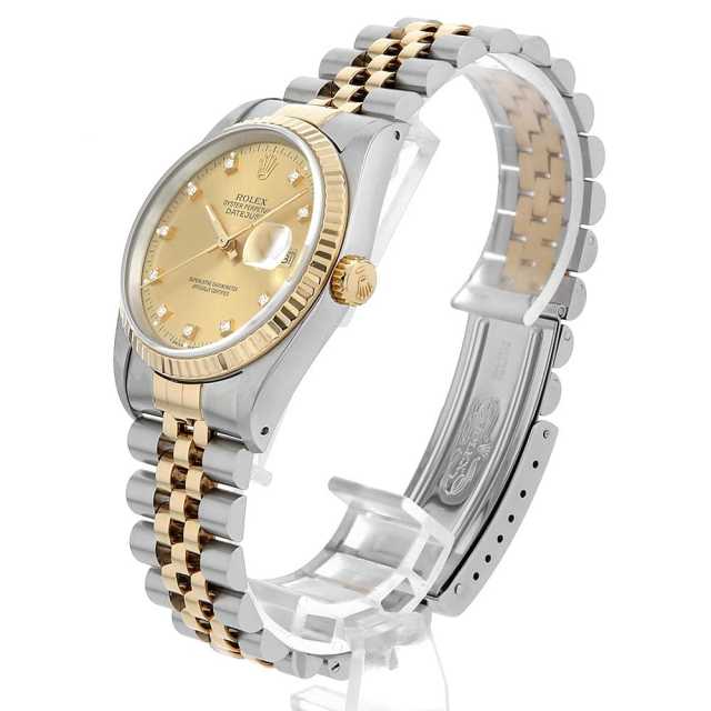 ROLEX Datejust 16233G Men's Used