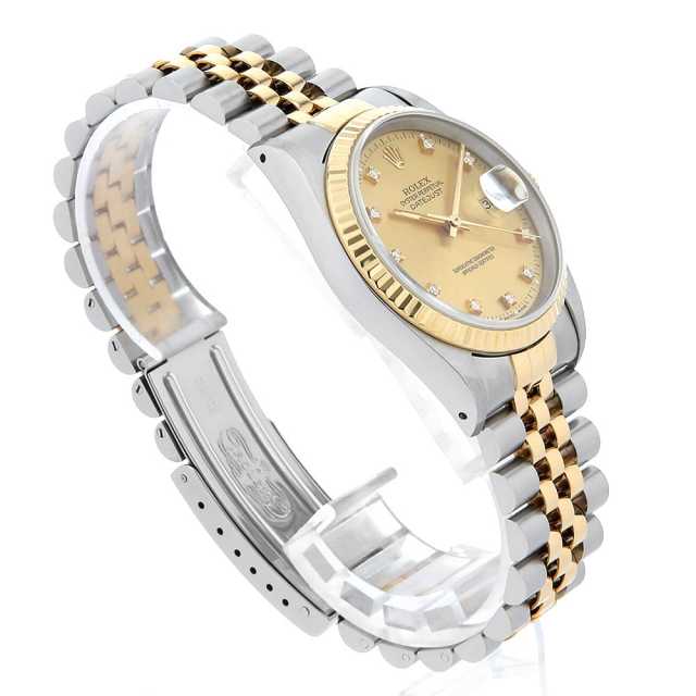 ROLEX Datejust 16233G Men's Used