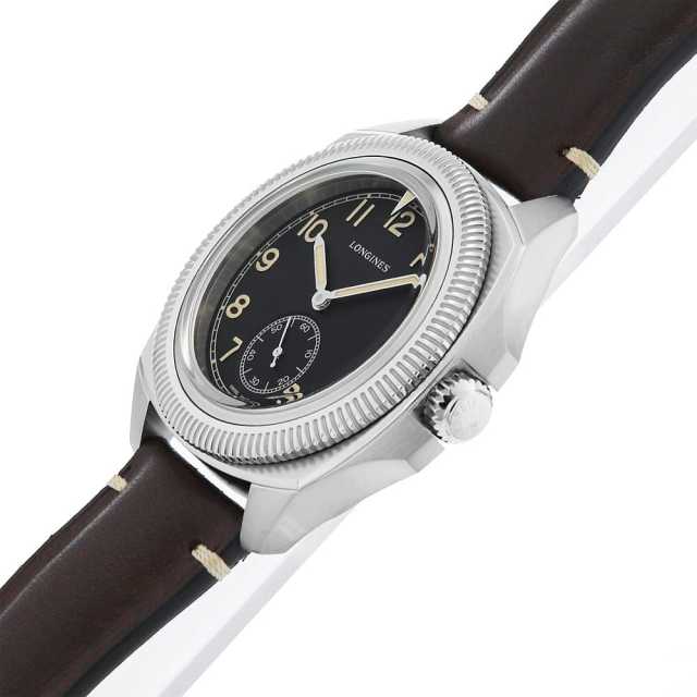 L2.838.4.53.9 ブラック LONGINES（ロンジン）パイロット マジェテック