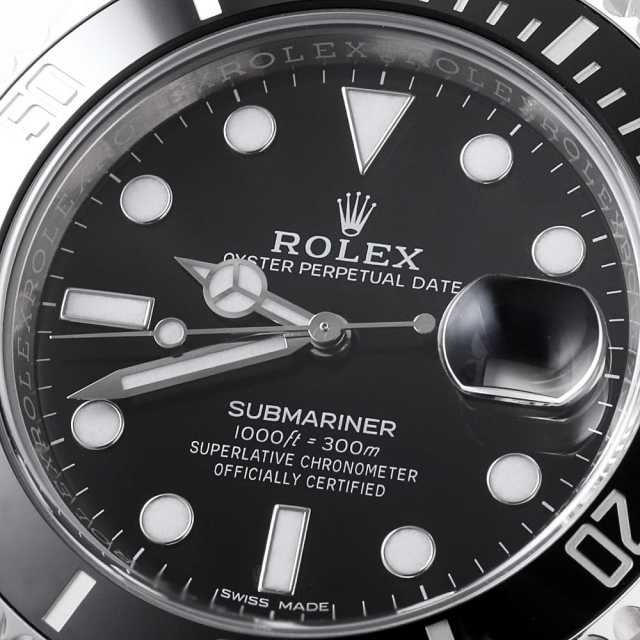 116610LN ブラック ROLEX（ロレックス）サブマリーナ デイト