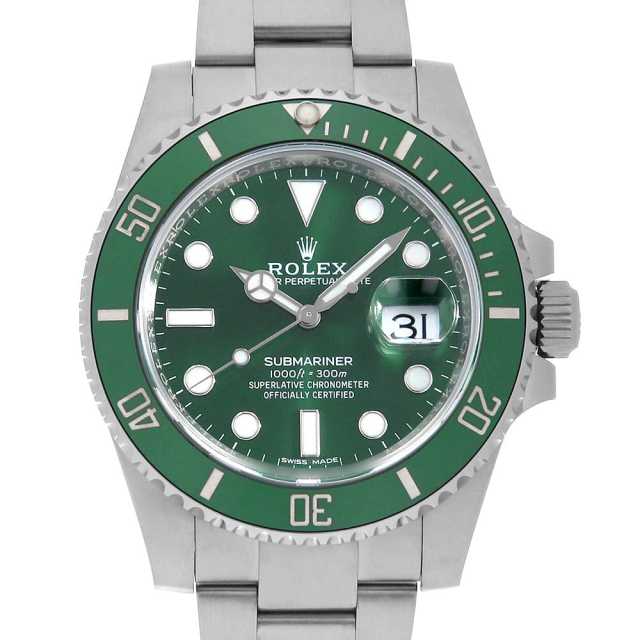 ロレックス サブマリーナ 116610LV メンズ 中古