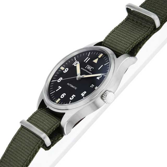 IW327007 ブラック IWC パイロットウォッチマーク18 トリビュートトゥ
