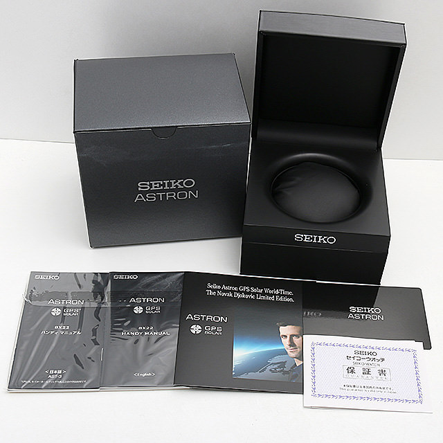 アストロン ノバクジョコビッチ 2016 リミテッドエディション 世界3500本限定 SBXB105 サブ画像５