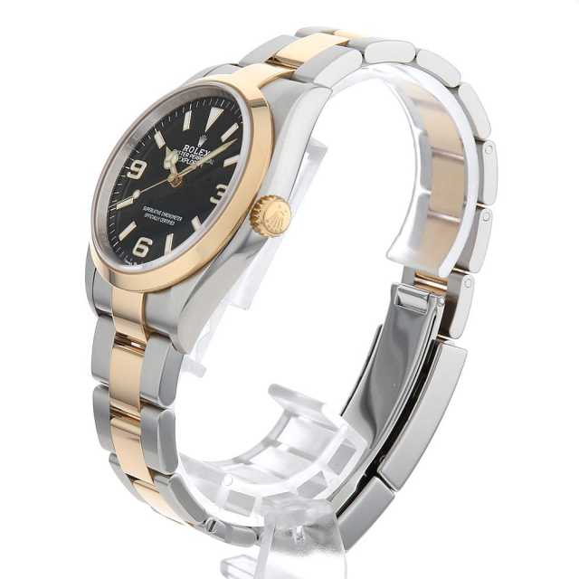 124273 ブラック ROLEX（ロレックス）エクスプローラー36 中古