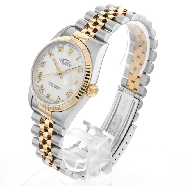 ROLEX ロレックス 16234 デイトジャスト Y番(2002年頃製造) ホワイト  