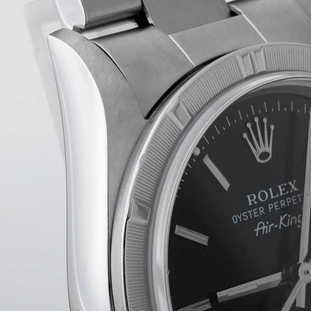 14010M ブラック ROLEX（ロレックス）エアキング 中古 | 東京・大阪の  