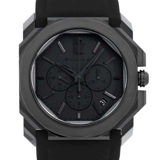 ブルガリ オクト 103027(BGO41BBSVDCH/B) メンズ 中古