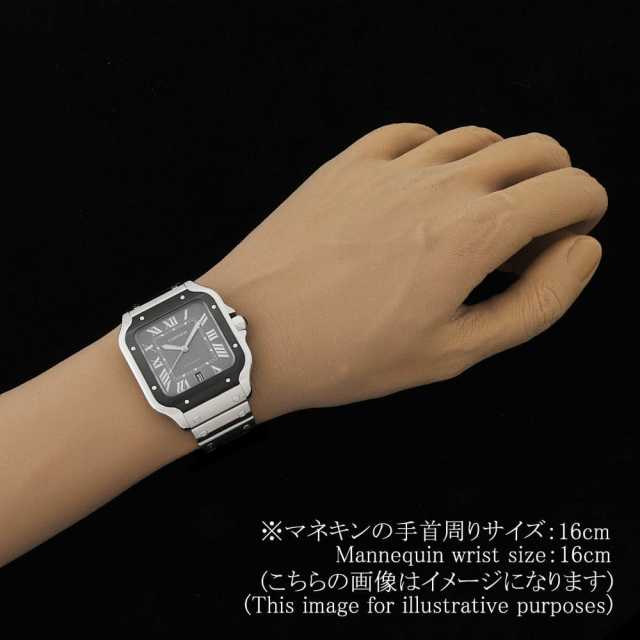 WSSA0037 グレー Cartier（カルティエ）サントス ドゥ カルティエ 中古
