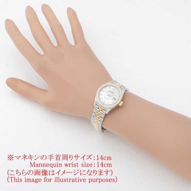 ロレックス デイトジャスト 279383RBR レディース 中古
