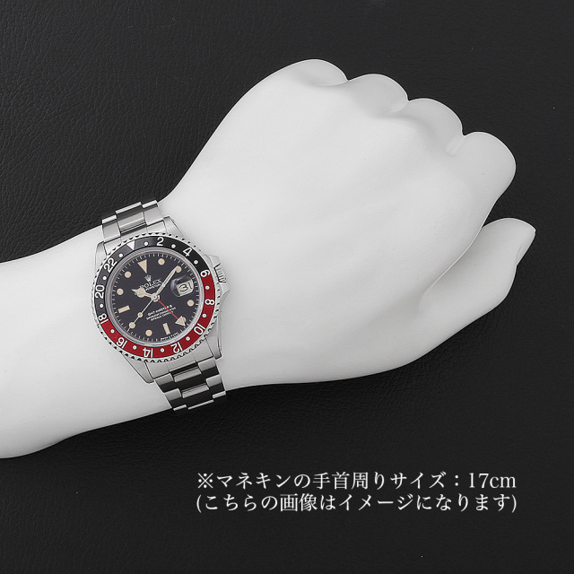 16760 ブラック ROLEX（ロレックス）GMTマスターII ファットレディ