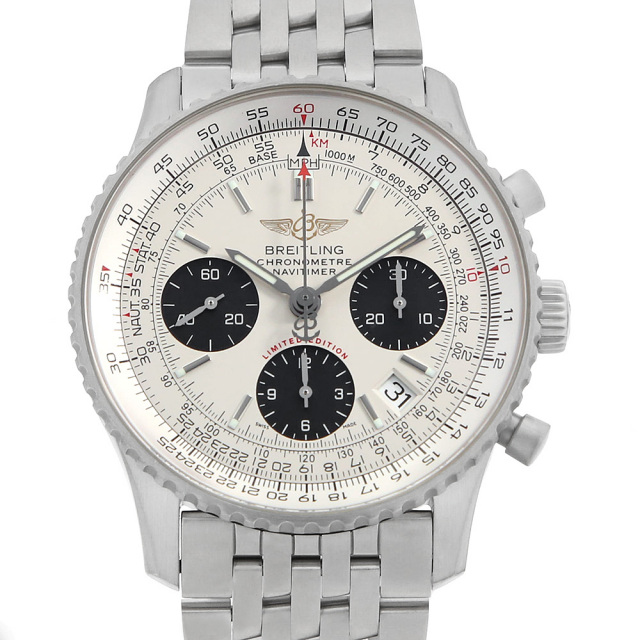 BREITLING ブライトリング ナビタイマー09 日本限定400本 A232G09NP(A23322) シルバー BREITLING（ブライトリング）ナビタイマー