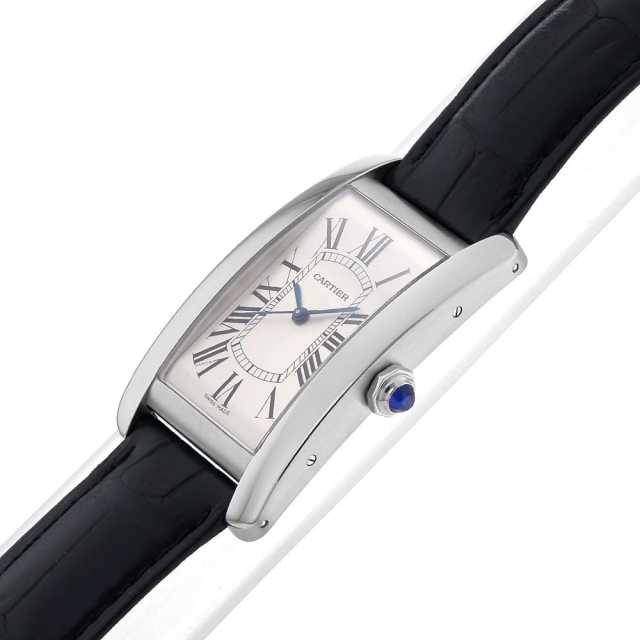 カルティエ タンクアメリカン WSTA0018 メンズ 中古