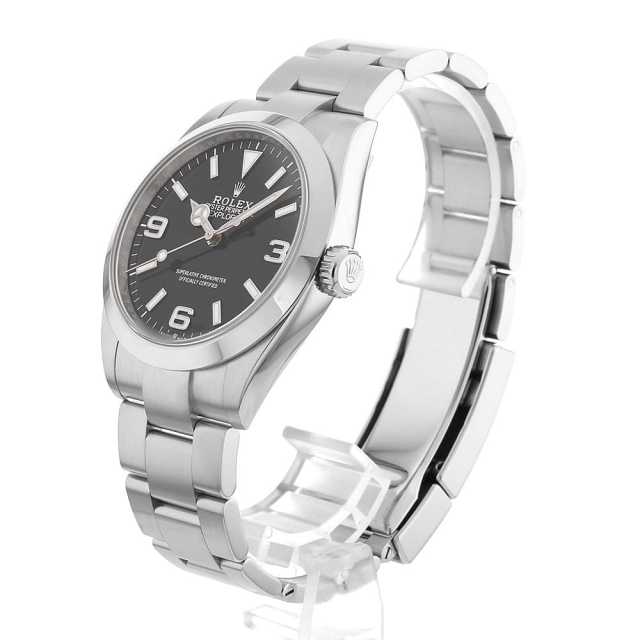 りおみゅー 224270 ブラック ROLEX（ロレックス）エクスプローラー40 中古