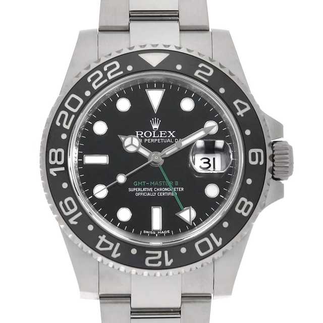 ロレックス GMTマスター 116710LN メンズ 中古