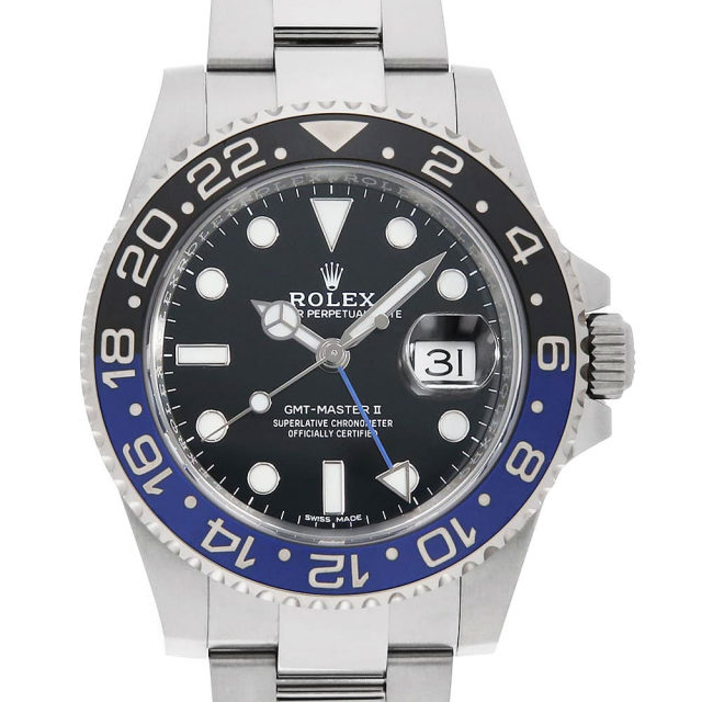ロレックス GMTマスター 116710BLNR メンズ 中古