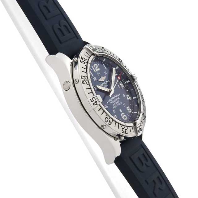 A17360 ブルー BREITLING（ブライトリング）スーパーオーシャン 中古