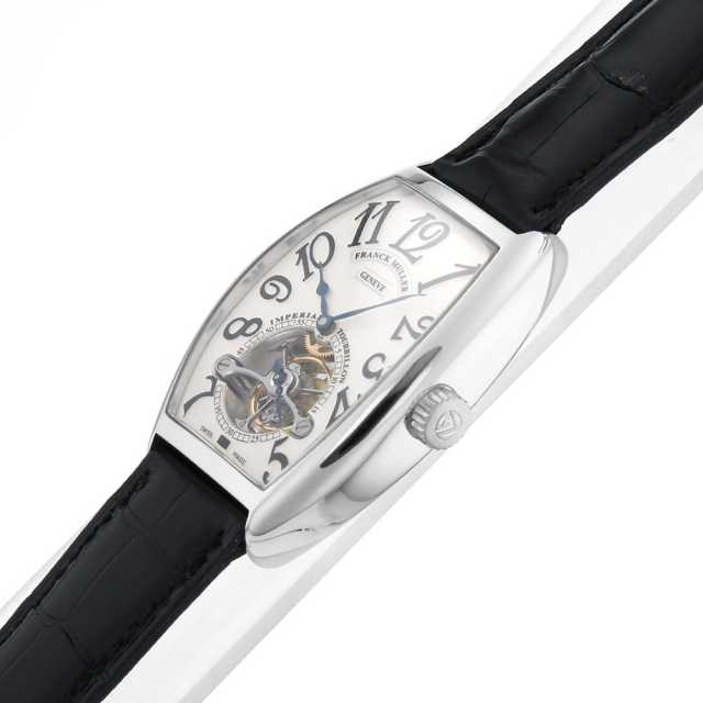 フランクミュラー トノーカーベックス 5850TENG PT メンズ 中古
