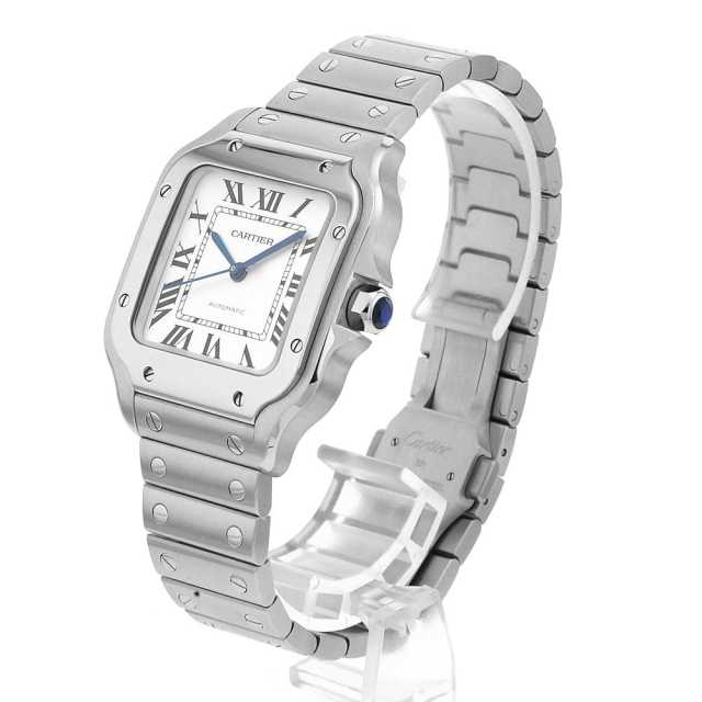 ［正規品］CartierサントスドゥカルティエMM WSSA0010 新品)CARTIER カルティエ サントス ドゥ カルティエ MM WSSA0010