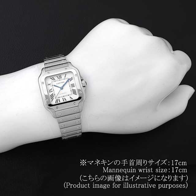 WSSA0010 シルバー Cartier（カルティエ）サントス ドゥ