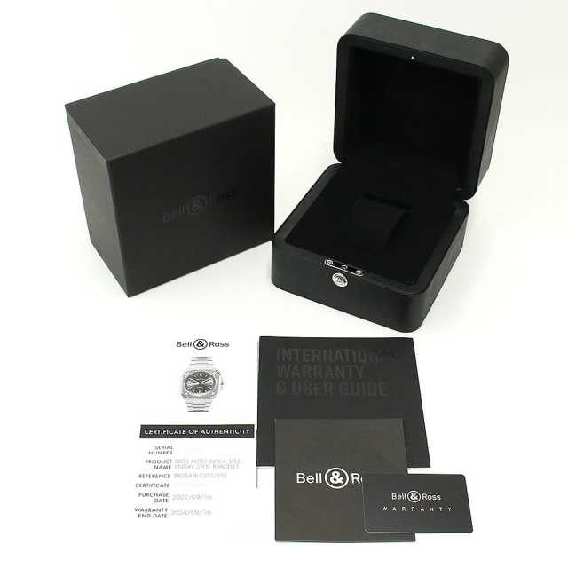 ベル＆ロス  BR05A-BL-GLST/SST メンズ 中古