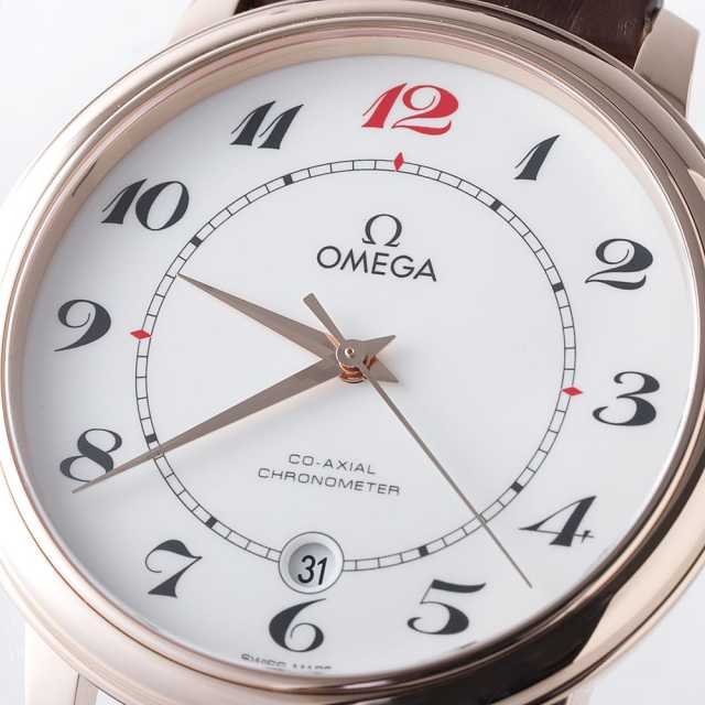 424.53.40.20.04.004 ホワイト OMEGA（オメガ）デ・ヴィル