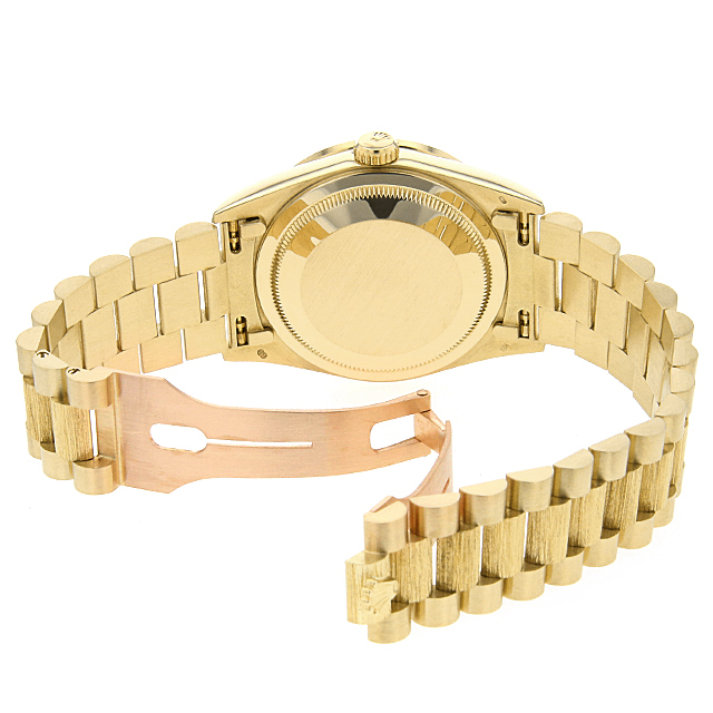 18308 シャンパン/バー ROLEX（ロレックス） デイデイト バークベゼル