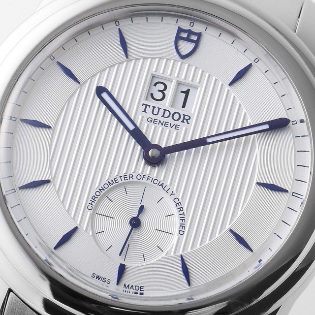 57100 シルバー TUDOR（チューダー）グラマー ダブルデイト 中古  
