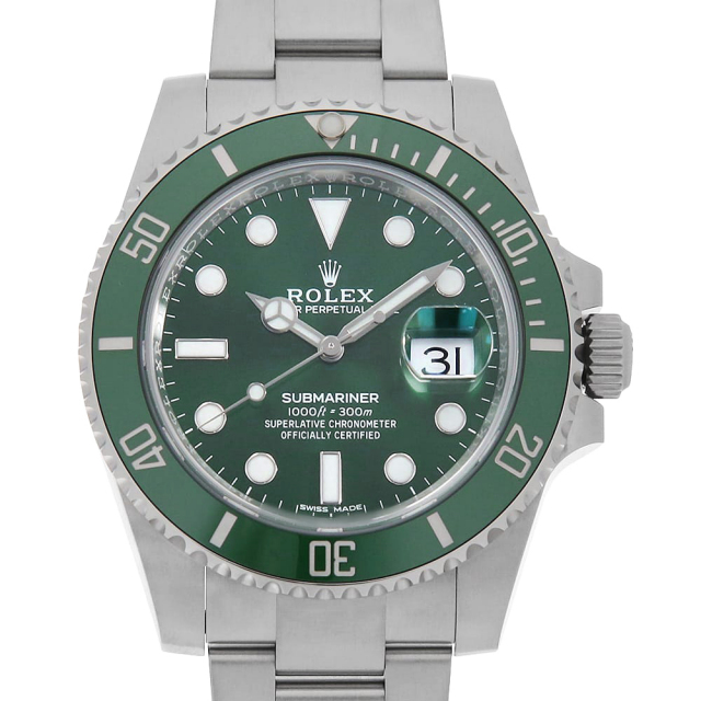 ROLEX Submariner 116610LV Men's Used