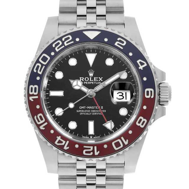 ロレックス GMTマスター 126710BLRO メンズ 中古