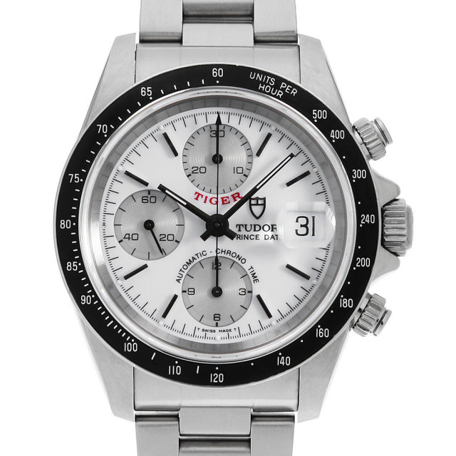 79260 ホワイト×シルバー TUDOR（チューダー）クロノタイム 中古 