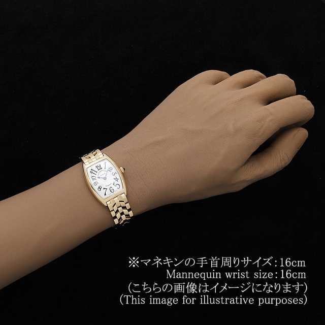 フランクミュラー トノーカーベックス 1752QZ YG レディース 中古