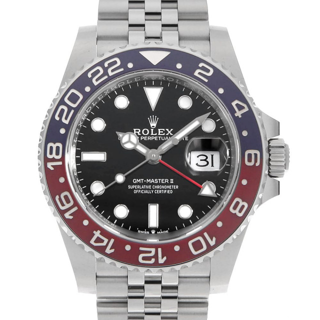 ロレックス GMTマスター 126710BLRO メンズ 中古