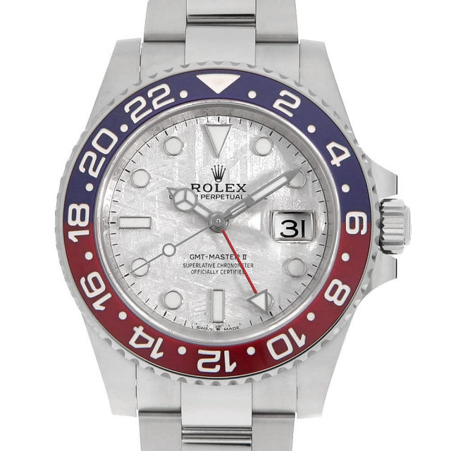 ロレックス GMTマスター 126719BLRO METEO メンズ 中古