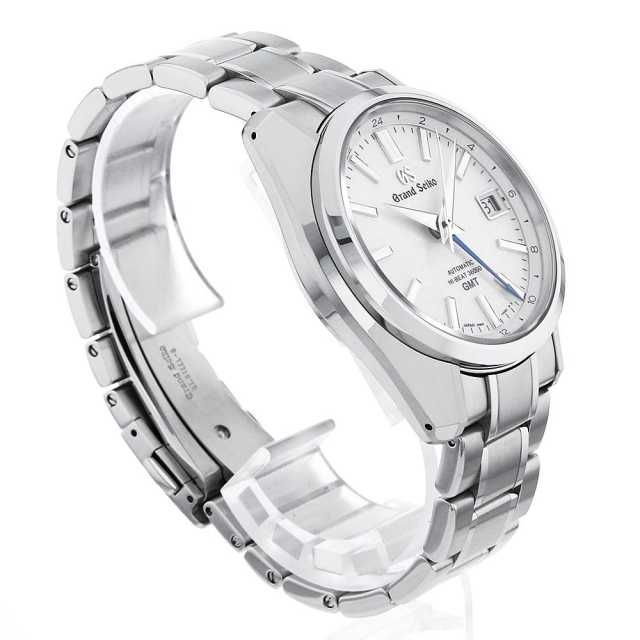 グランドセイコー ヘリテージコレクション メカニカルハイビート GMT 岩手山 SBGJ201 中古 メンズ