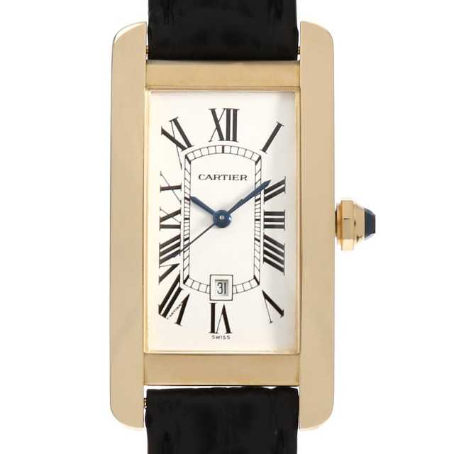 カルティエ タンクアメリカン W2603556 メンズ 中古