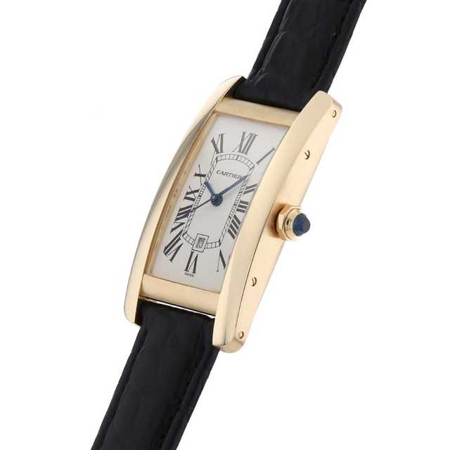 カルティエ タンクアメリカン W2603556 メンズ 中古