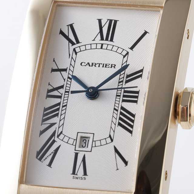 カルティエ タンクアメリカン W2603556 メンズ 中古