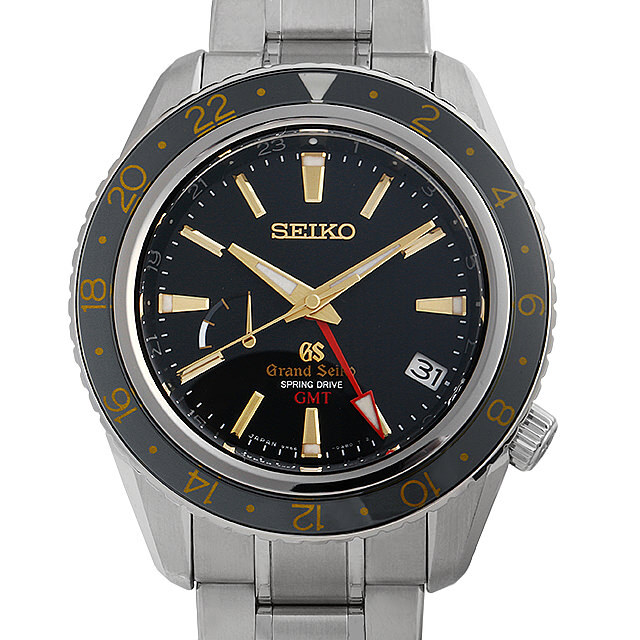 グランドセイコー スプリングドライブ GMT マスターショップ限定 SBGE015 中古 メンズ
