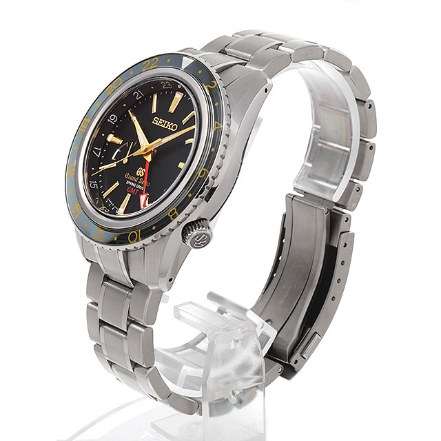 グランドセイコー スプリングドライブ GMT マスターショップ限定 SBGE015 中古 メンズ