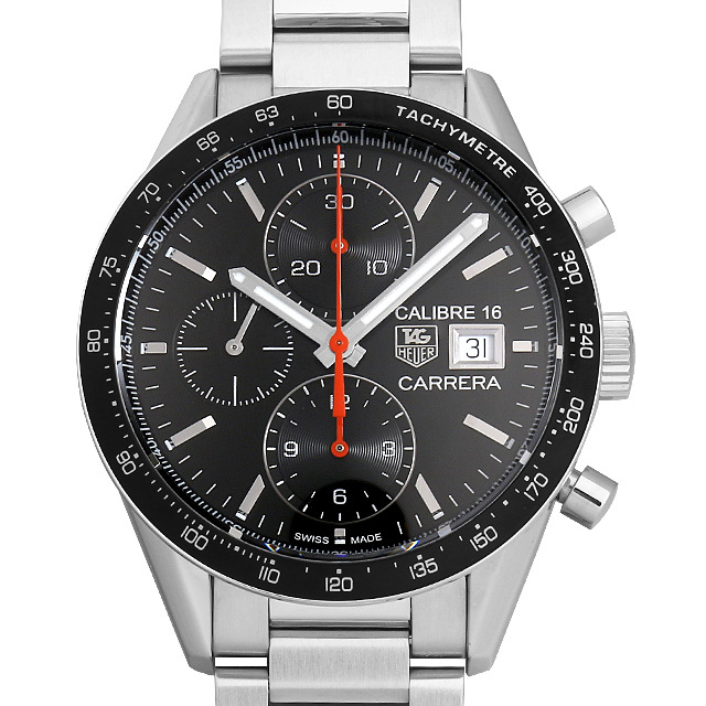 タグホイヤー カレラ クロノグラフ タキメーター CV201AK.BA0727 中古 メンズ