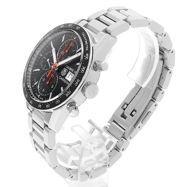 タグホイヤー カレラ クロノグラフ タキメーター CV201AK.BA0727 中古 メンズ