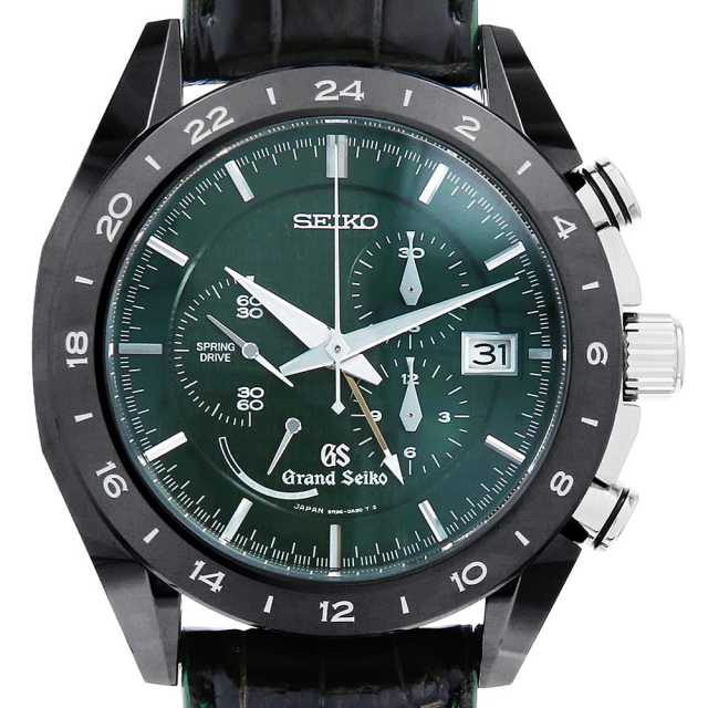 グランドセイコー ブラックセラミックスリミテッドコレクション SBGC017 中古 メンズ