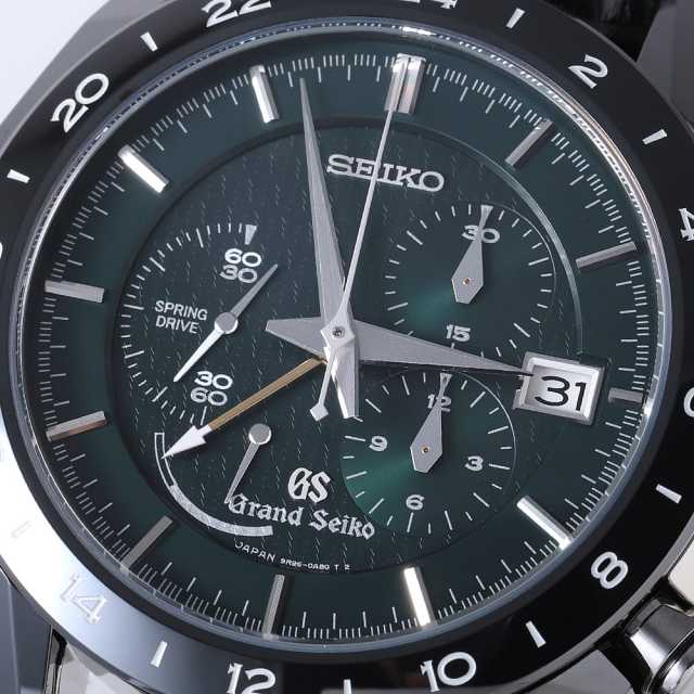 グランドセイコー ブラックセラミックスリミテッドコレクション SBGC017 中古 メンズ