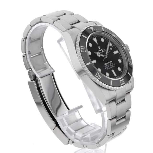 124060 ブラック ROLEX（ロレックス）サブマリーナ ノンデイト 中古