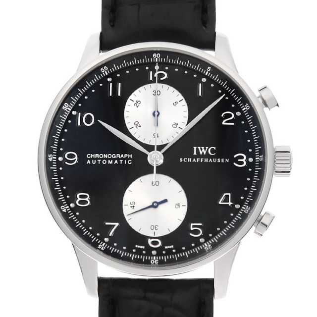 IW371404 ブラック IWC ポルトギーゼ クロノグラフ 中古 | 東京・大阪