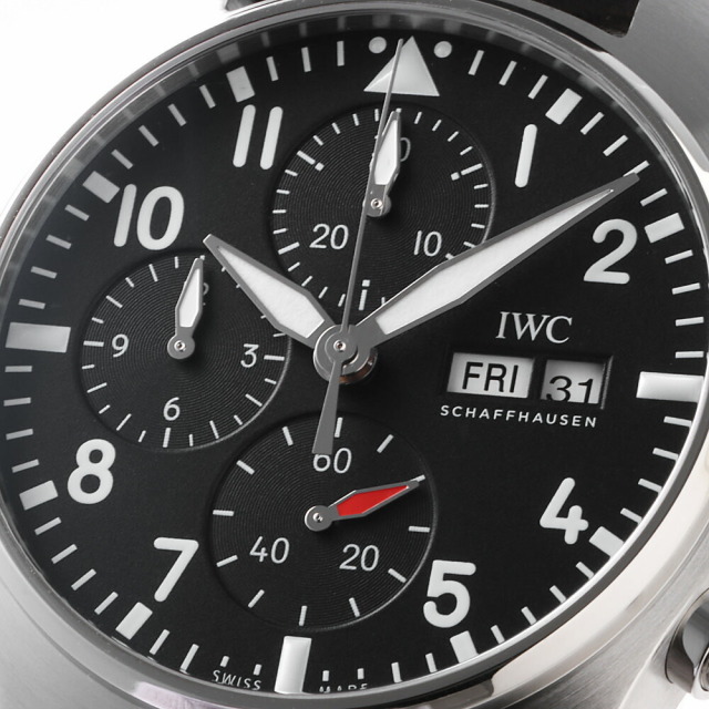 【未使用】IWCパイロットウォッチクロノグラフ 41㎜用純正ラバーベルトブラック IW389401 ブラック IWC パイロットウォッチ クロノグラフ 41