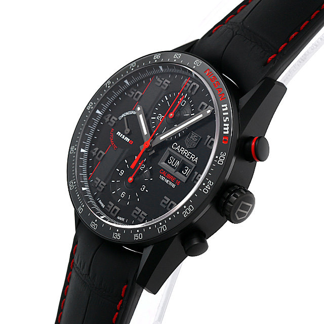 タグホイヤー カレラ クロノグラフ 日産ニスモ限定モデル CV2A82.FC6237 中古 メンズ